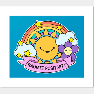 Radiate Positivity Posters and Art